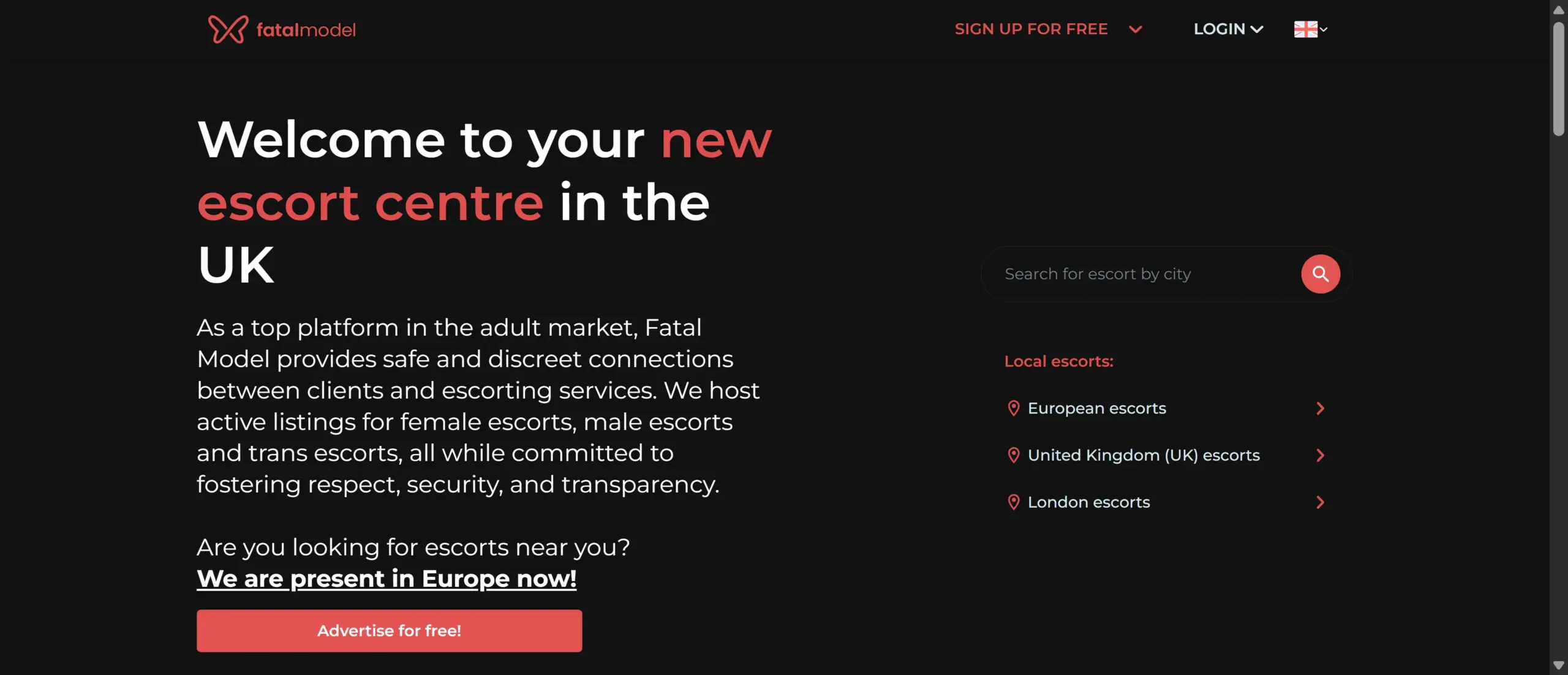 FatalModel screenshot