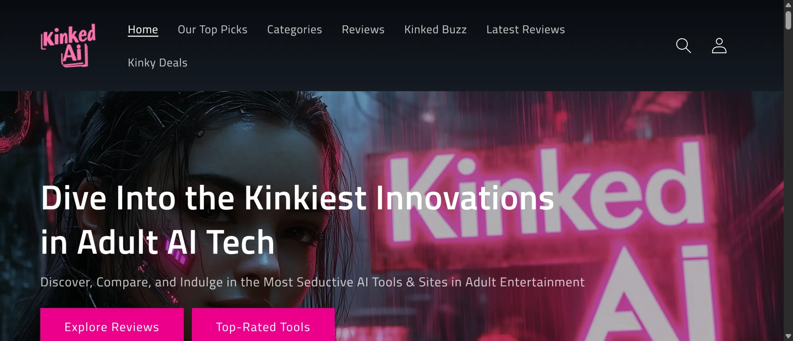 KinkedAI screenshot